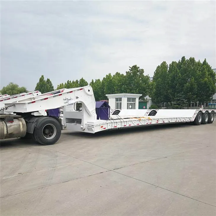 3 Axle Gooseneck Low Bed Trailer
